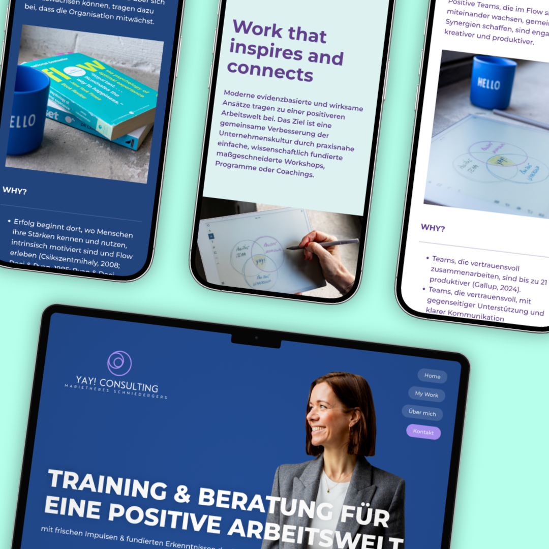 Ganzheitliches Webdesign & interaktive Umsetzung
